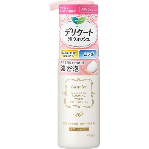 楽天市場 6本セット送料込み 花王 ロリエ デリケート 泡ウォッシュ 150ml ボディウォッシュ 泡タイプ ケンコウlife