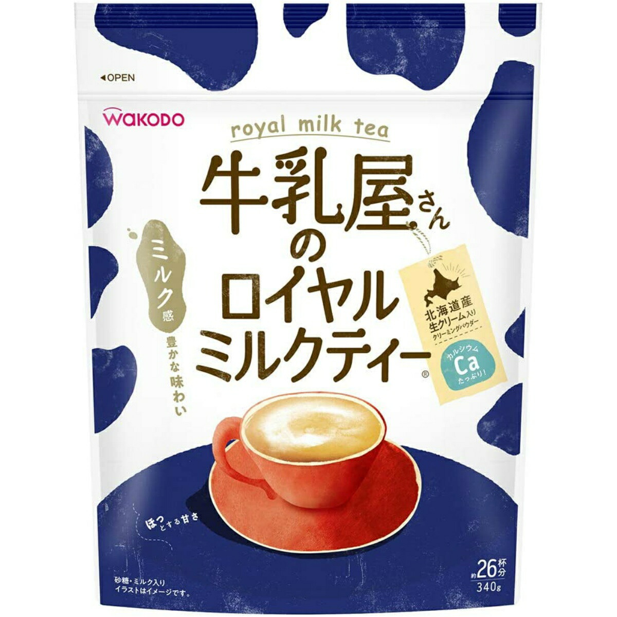 アサヒグループ食品 和光堂 牛乳屋さんのロイヤルミルクティー 340g お気に入