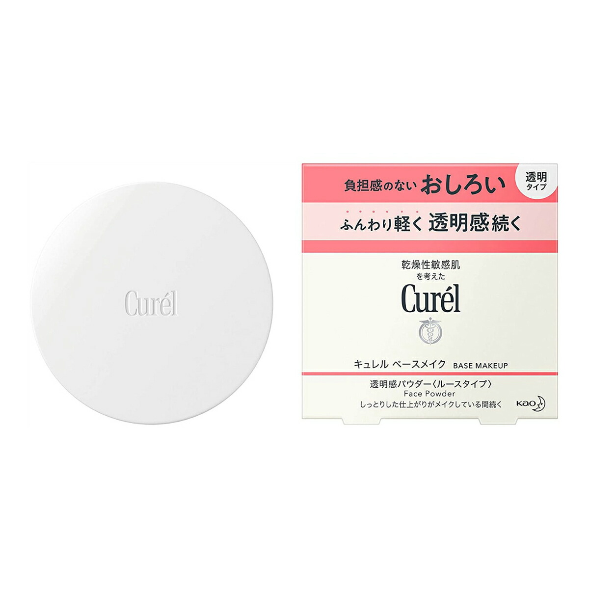 【送料込・まとめ買い×48個セット】花王 キュレル 透明感パウダー (おしろい) 4g