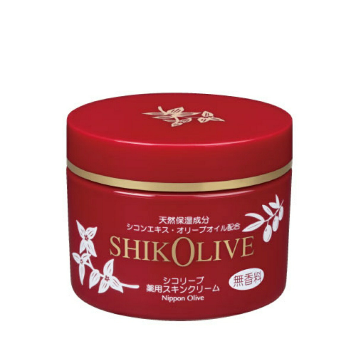【送料込・まとめ買い×4個セット】日本オリーブ シコリーブ 薬用 スキンクリーム 180g 6,684円