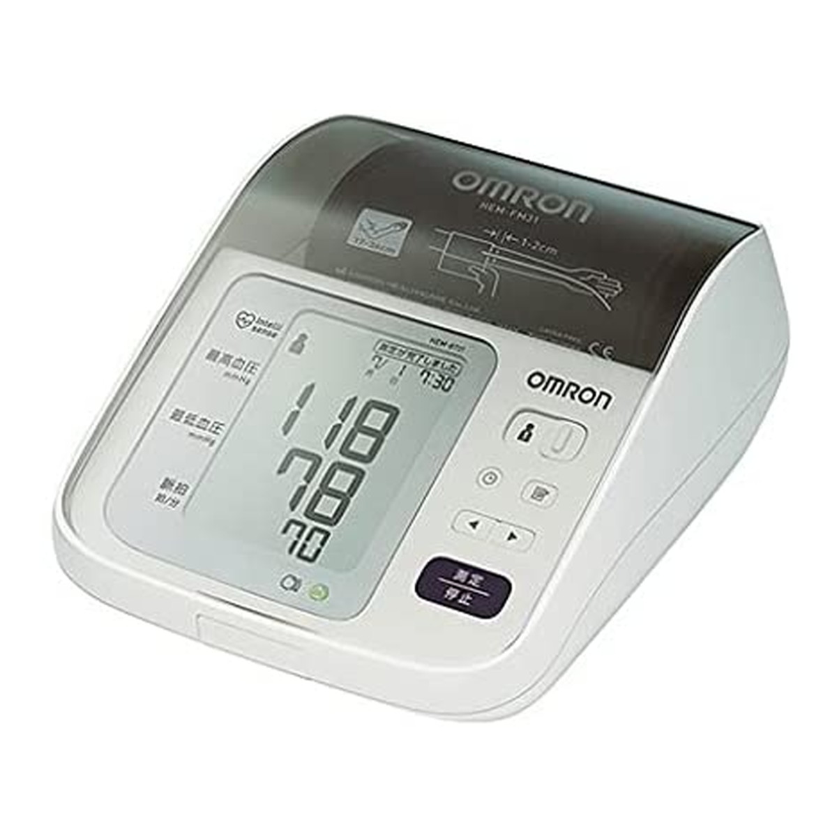 【送料込・まとめ買い×4個セット】オムロン 自動血圧計 上腕式 HEM-8731 管理医療機器