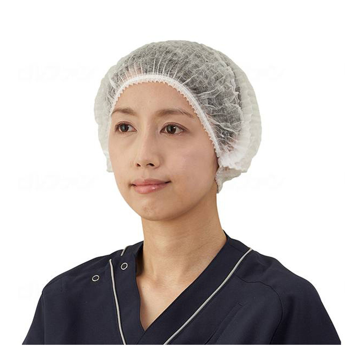 【送料込・まとめ買い&times;6個セット】竹虎 サージキャップ ジャバラタイプ ホワイト 100枚入｜ケンコウlife