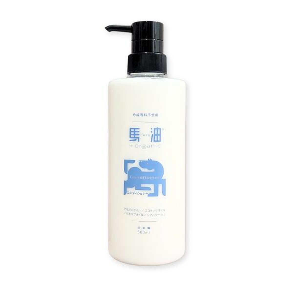 【送料込・まとめ買い×8個セット】アイリスファーマ 馬油+organic コンディショナー 500mL バーユプラスオーガニック 13,690円