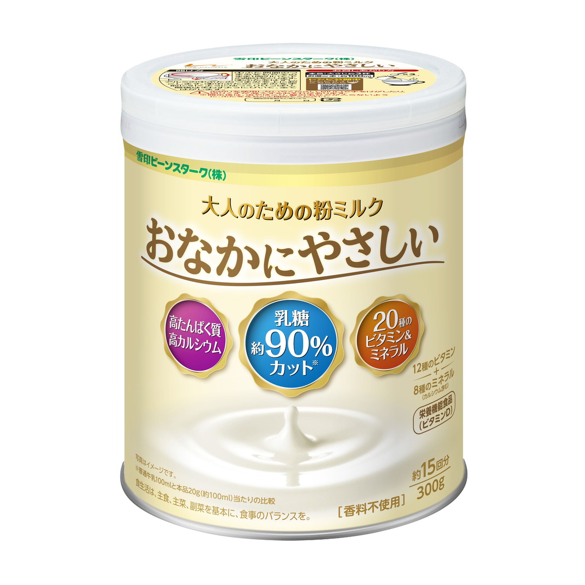 【送料込・まとめ買い&times;6個セット】ビーンスターク おなかにやさしい 大人のための粉ミルク 300g 栄養機能食品｜ケンコウlife