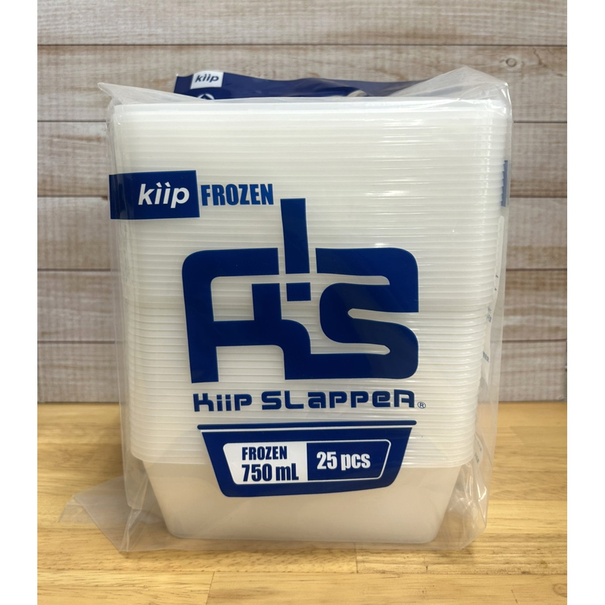 【送料込・まとめ買い×6個セット】Kiip SLappeR キープスラッパー 750mL 25パック入 フローズンタイプ ふたをしたまま電子レンジの解凍・加熱が可能で、繰り返し使用可能な食品保存容器