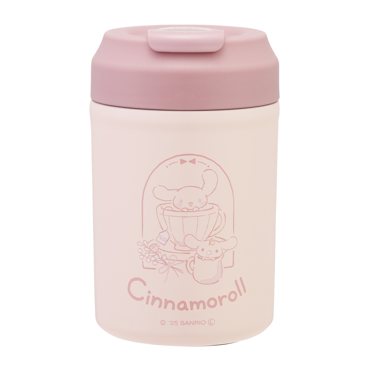 【送料込・まとめ買い×6個セット】スケーター ステンレス イージー マグボトル 380mL シナモロール STEM4 広口 水筒 保温 保冷
