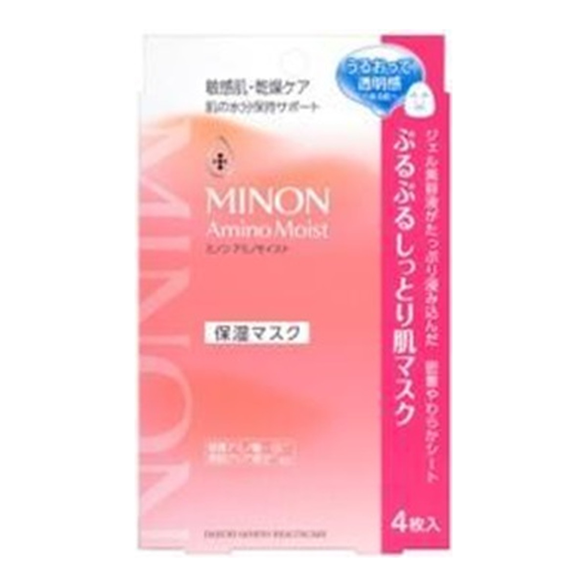 【送料込・まとめ買い×6個セット】第一三共ヘルスケア ミノン アミノモイスト ぷるぷるしっとり肌マスク 4枚入 保湿マスク