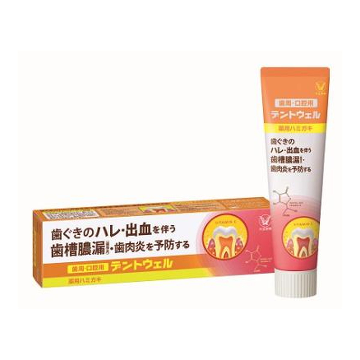 【送料込・まとめ買い×8個セット】大正製薬 歯周・口腔用 デントウェル 薬用 ハミガキ 100g 医薬部外品