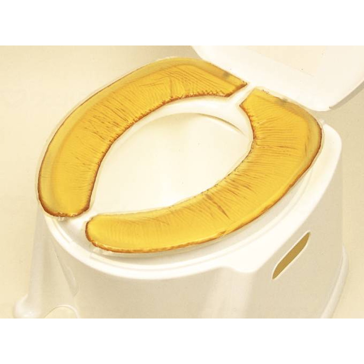 【送料込・まとめ買い×4個セット】アクションジャパン 便座用 アクションパッド カバー付|ケンコウlife
