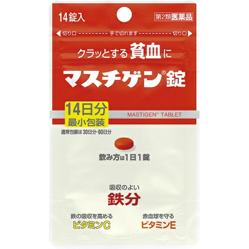 マスチゲン錠 14錠×3個セット