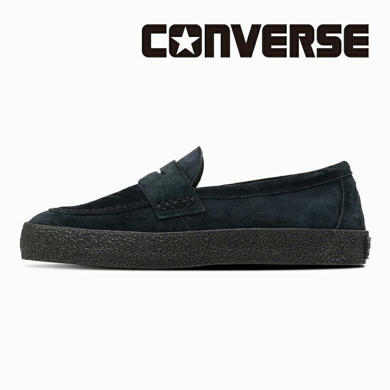 コンバース CONVERSE メンズ レディース ユニセックス スニーカー CS ローファー II SK ブラックモノクローム【2026年春新作4月3日発売】