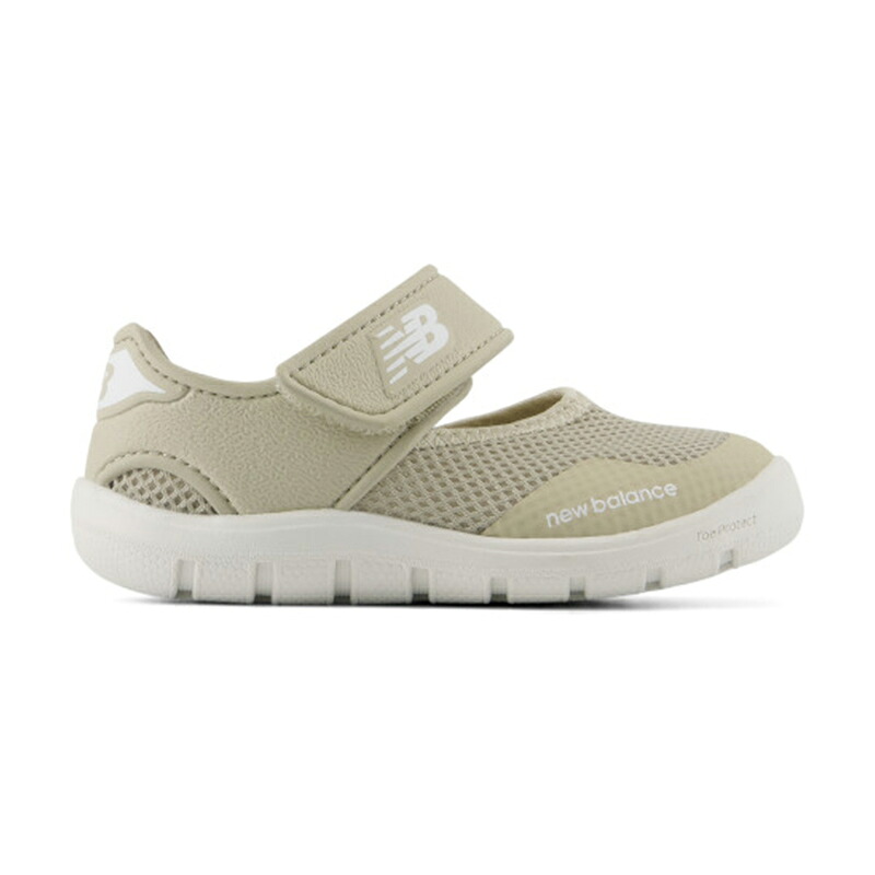 ニューバランス new balance 子供靴 ベビー キッズ サンダル サマーシューズ NB I208215 W ベージュ【2026年春新作4月10日発売】