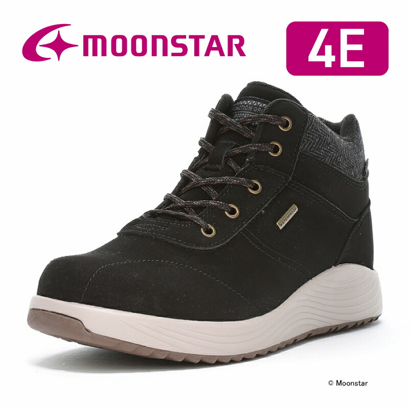 MF WPL04 ヌバックブラック | 【公式】MOONSTAR ONLINE STORE