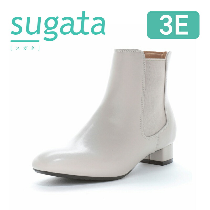 楽天市場】ムーンスター sugata レディース サイドゴア ブーツ