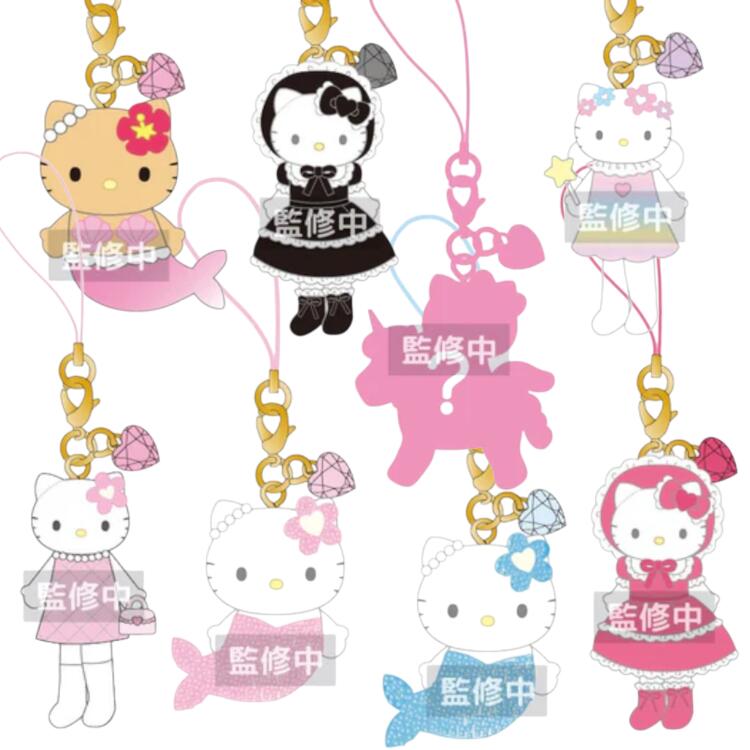 楽天市場】ハローキティ トレーディング マスコットストラップ2