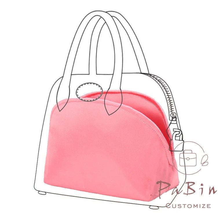 21/25/27/31/35Bags 適用ボリードBolide サテントートバッグ用 高級絹 インナーバッグ