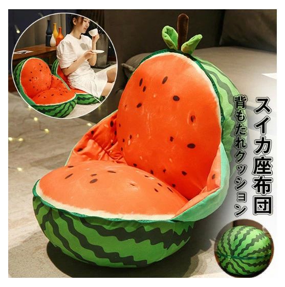 すいか　ミニクッション sww05142583_1.jpg