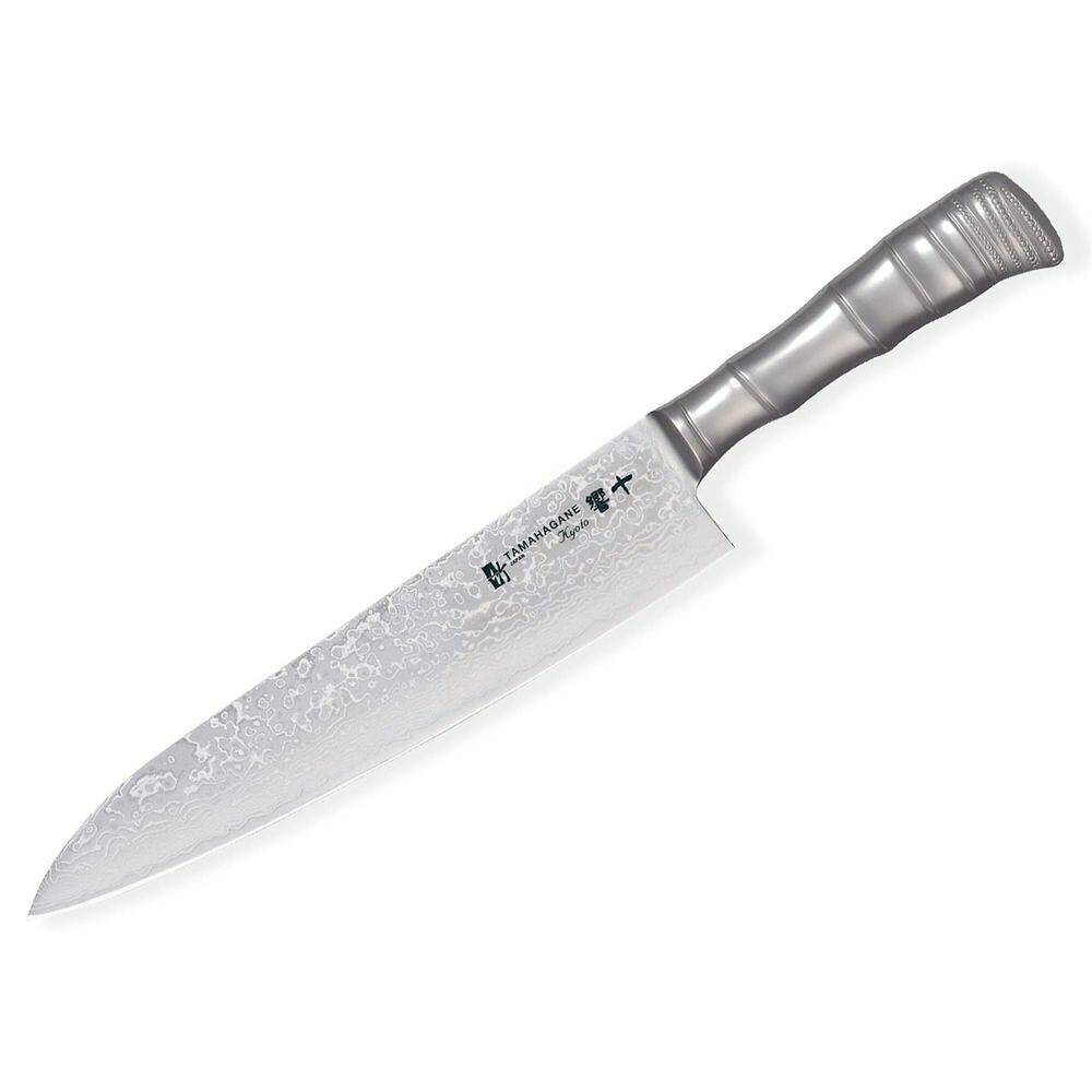 【メーカー取り寄せ品】TAMAHAGANE竹･響十 ダマスカス鋼 牛刀240mm TKT-1104 15,260円