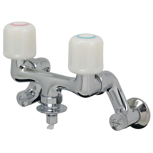 カクダイ 洗濯機用混合栓 ストッパー付 127-303【取寄品】|御用待本舗 店