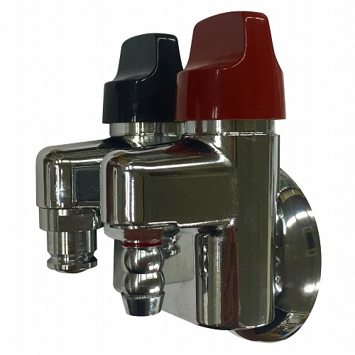 カクダイ 露出型二口ヒューズガス栓(都市ガス用) 440-030-13【取寄品】|御用待本舗 店