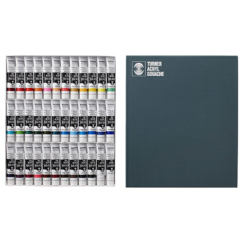 ターナー アクリルガッシュ20ML36色セット AG02036C【取寄品】｜御用待本舗　店