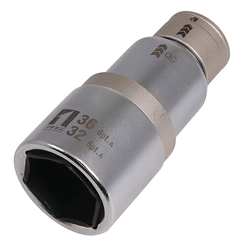 MUSTTOOL IM-4W3236I-6K QCソケット ダブル 32/36mm 6角 12.7mm(4分)インスライド IM-4W3236I-6K