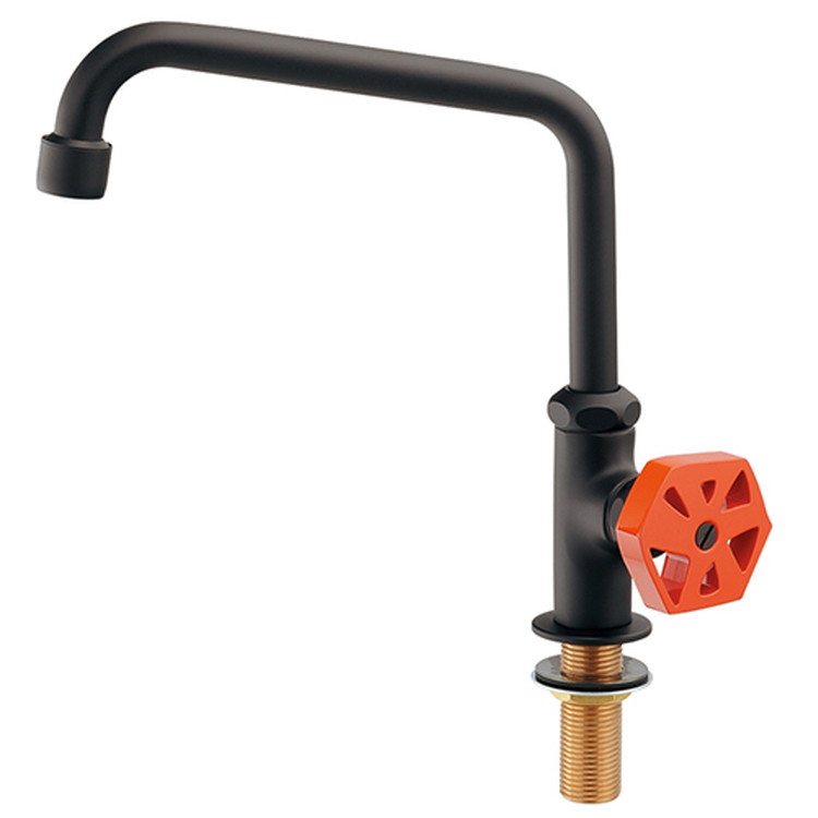 カクダイ 泡沫立形自在水栓 700-798-DR【取寄品】