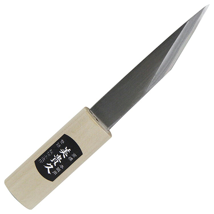 ［4個までゆうパケ対応］美貴久 横手小刀 サヤ入 磨き 21-120C 120mm【取寄品】