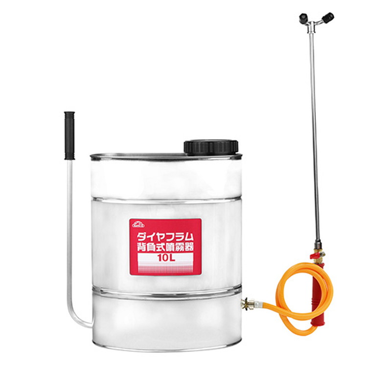 【堅苦しさ】藤原工業 セフティ-3 ダイヤフラム背負式噴霧器 10L【セフティー3】