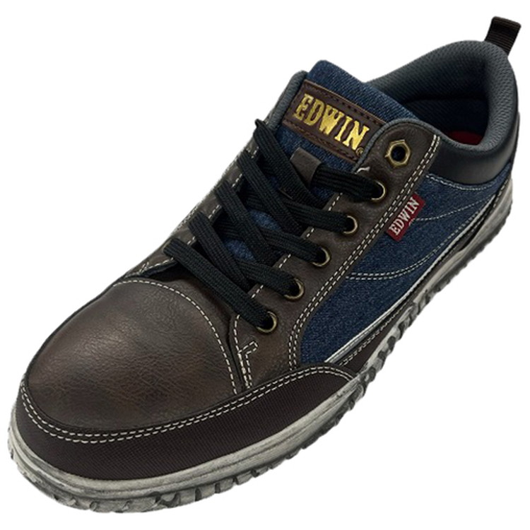 EDWIN 紳士セーフティ ESM-107D デニム 25.5cm