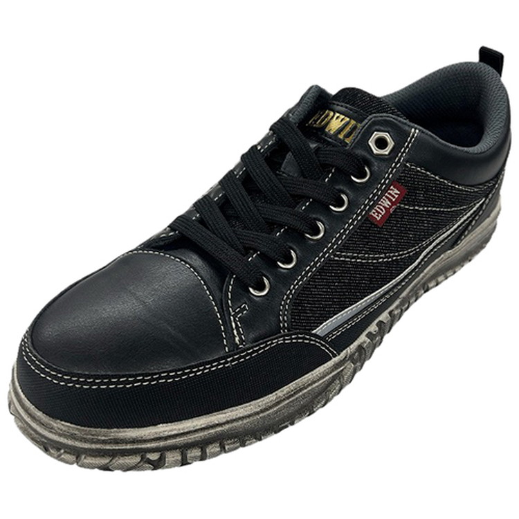 EDWIN 紳士セーフティ ESM-107D B.デニム 25.0cm