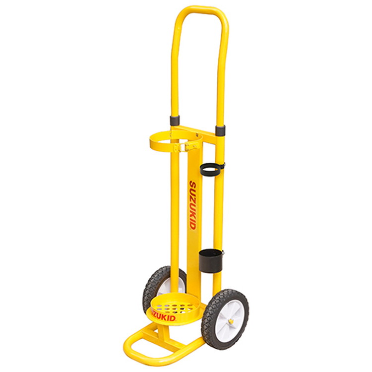 スズキッド 現場用1500Lボンベーカート&スタンド SCS-15L