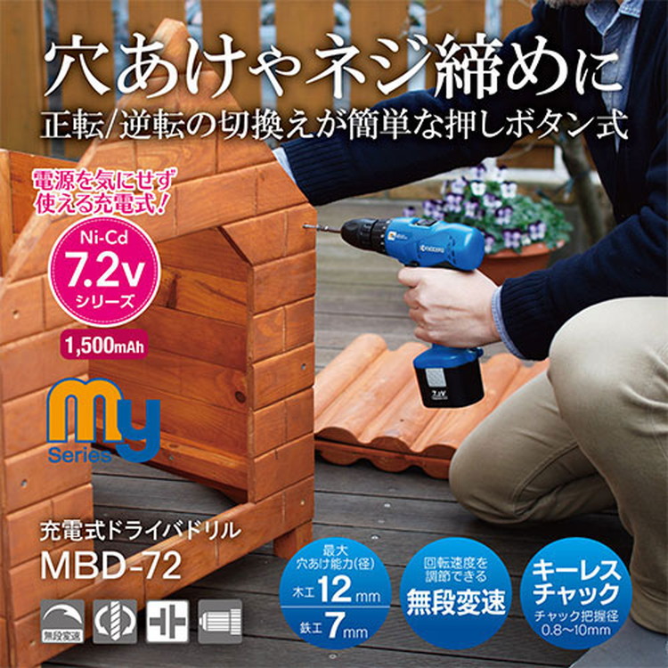 京セラ(リョービ) 申し受ける式ドライバドリル 647554A