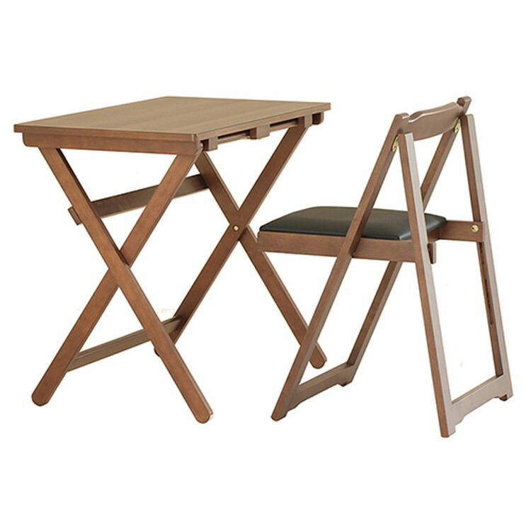 ichiba Desk \u0026 Chair Set(学習机and女性議長仕掛ける) 赤銅色 TS-3404