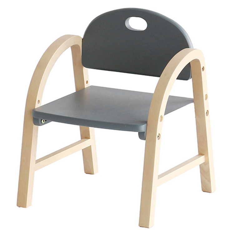 i-Lab. Kids Arm Chair -amy-(キッズアームチェアー アミー) 狂飆薄墨色 ILC-3434