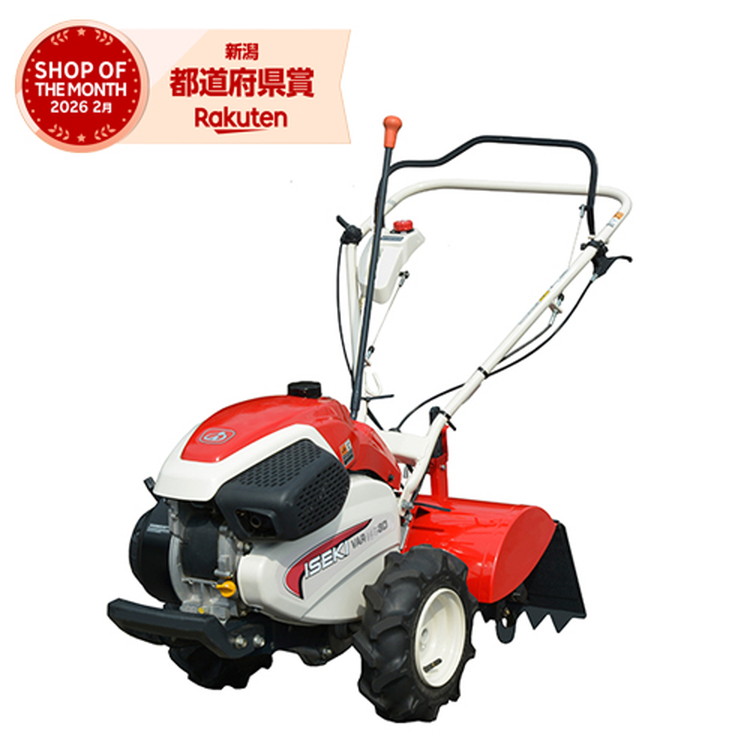 ISEKI 小型耕うん機 VAR4503DXロータリタイプ 4サイクルエンジン 最大馬力4.2PS 耕うん幅500mm 重量77kg 耕うん爪幅330mm 畝立てプレート標準装備［ヰセキ イセキ 耕運機 農業女子 農業 カルチベーター］｜御用待本舗　店 107,635円