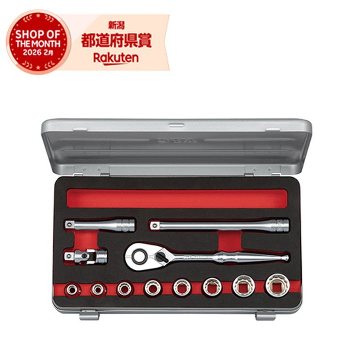 KTC ソケットレンチセット 十二角 TB312WA【取寄品】|御用待本舗 店