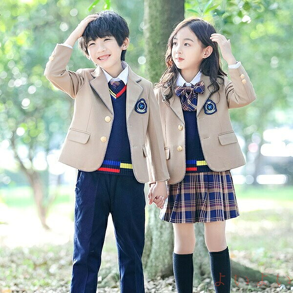 【送料無料】卒業式 入学式 スーツ 学生服 中学生 制服 受験 女の子 小学生 冬服 学生服 子供 制服 ユニフォーム 入園式 男の子 受験 小学校 中学生 キッズ 通園 通学 フォー|よいよい