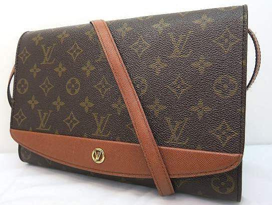 s23g-313x【中古】LOUIS VUITTON ﾙｲｳﾞｨﾄﾝ ﾎﾞﾙﾄﾞｰ  ﾓﾉｸﾞﾗﾑ M51797 ｼｮﾙﾀﾞｰﾊﾞｯｸﾞ【9800円以上で沖縄・離島も貨物輸送無料】