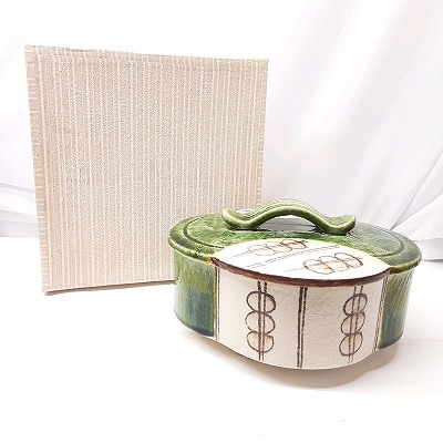 楽天市場】24k-804h【中古】松寿作 香合セット 茶道具【9800円