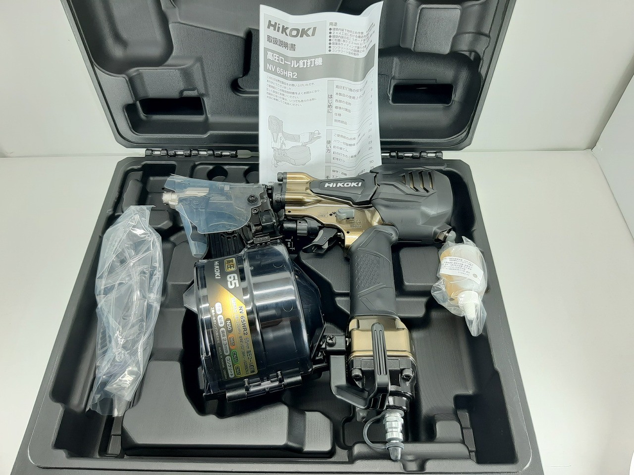 Amazon | HiKOKI(ハイコーキ) 高圧ロール釘打機 パワー切替機構