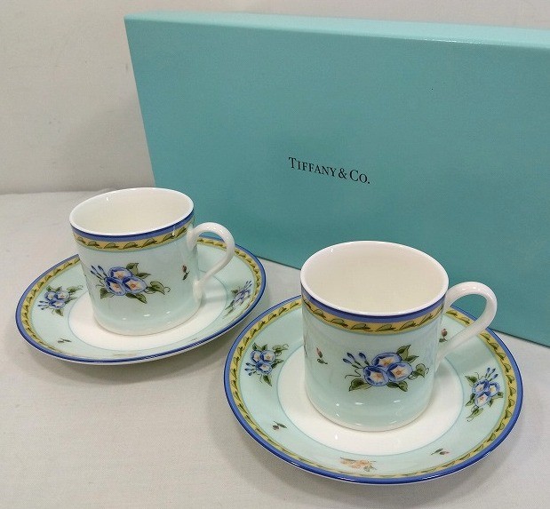楽天市場】未使用 TIFFANY ティファニー ティーカップ ソーサー