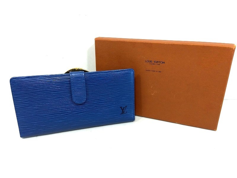 【未使用級/箱付き】ルイヴィトン コンチネンタルクラッチ エピ 長財布 がま口 LOUIS VUITTON（ルイ・ヴィトン） 【ウィンターSALE☆30%OFF】ルイ