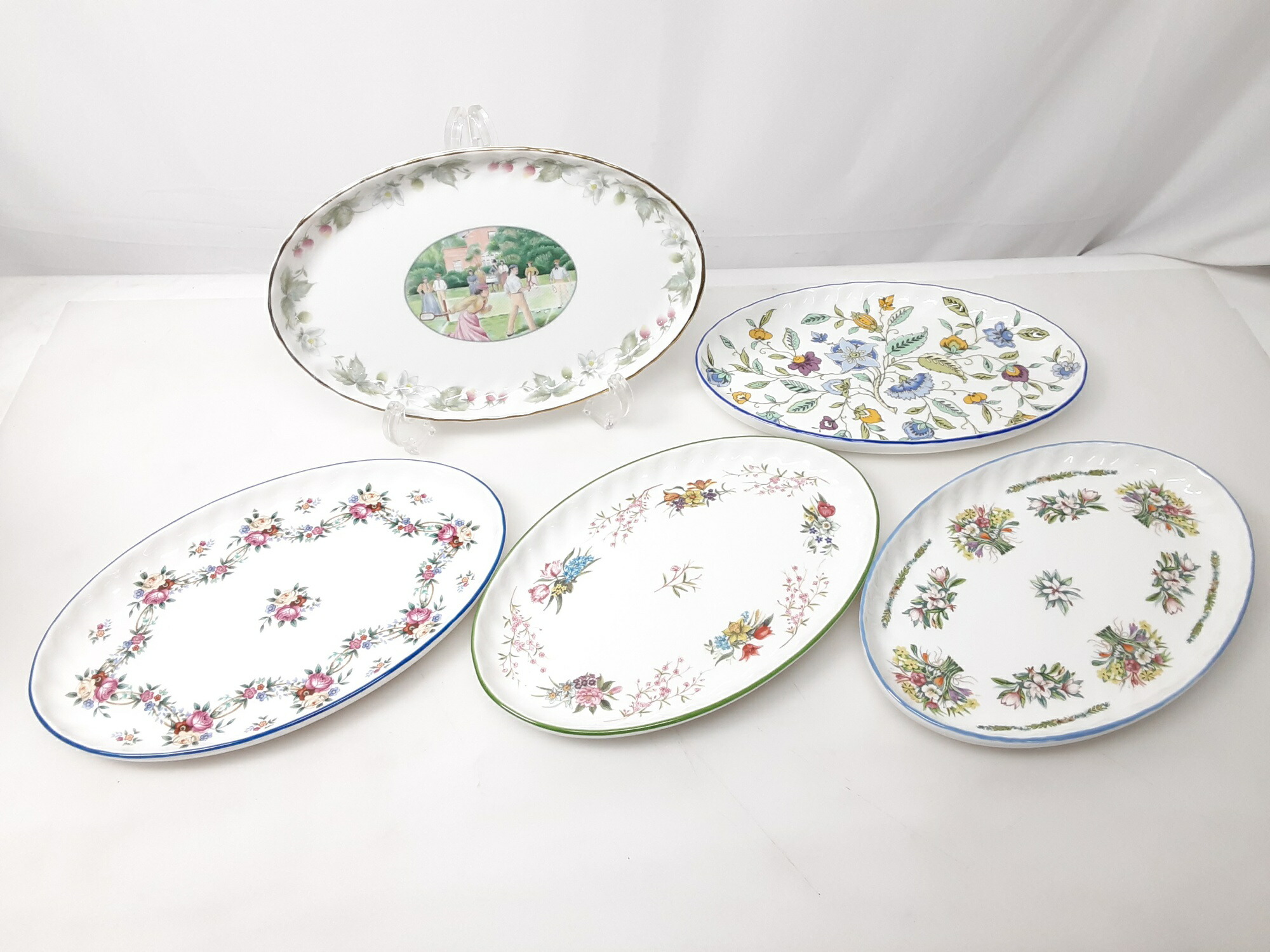 楽天市場】ミントン MINTON シャリマー プレート 4枚セット 白