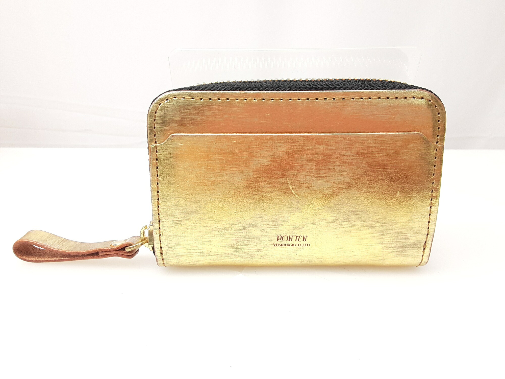 26k-068h【中古】PORTER ポーター フォイル コイン＆カードケース 195-01335【9800円以上で沖縄・離島などの一部地域も送料無料での発送となります。】｜四次元　ねっとフリマ
