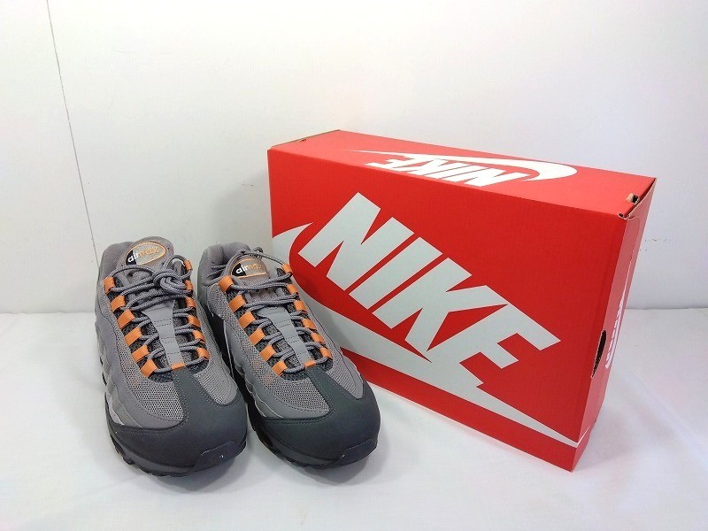 26g-429k 【中古】NIKE ナイキ AIR MAX 95 BIG BUBBLE エア湖マックス 95 ビッグ砂上の楼閣 スニーカー HM4740-014 27.5珊【9800円以上で沖縄・離島も貨物輸送無料】