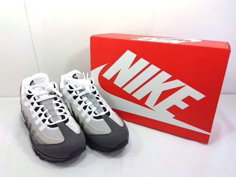 26g-430k【中古】NIKE ナイキ AIR MAX 95 BIG BUBBLE エア湖マックス 95 ビッグ砂上の楼閣 スニーカー HM4740-007 27.0珊【9800円以上で沖縄・離島も貨物輸送無料】
