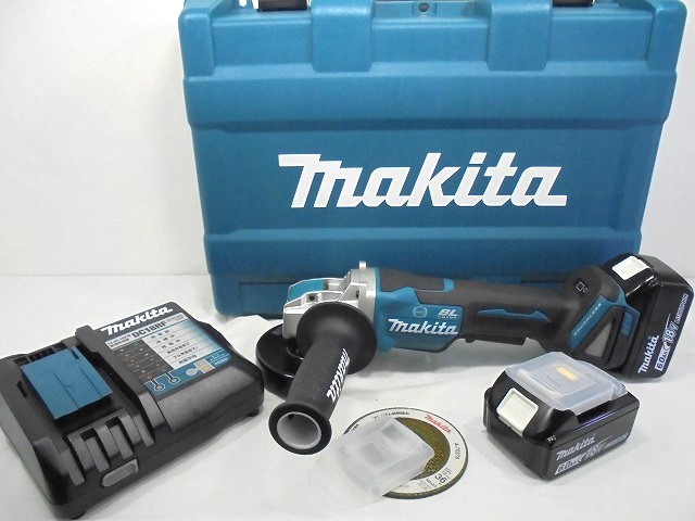 26g-604x【中古】makita マキタ 100mm 充電式 ディスクグラインダ 18V 6.0Ah GA420DRGX【9800円以上で沖縄・離島も送料無料】|四次元 ねっとフリマ