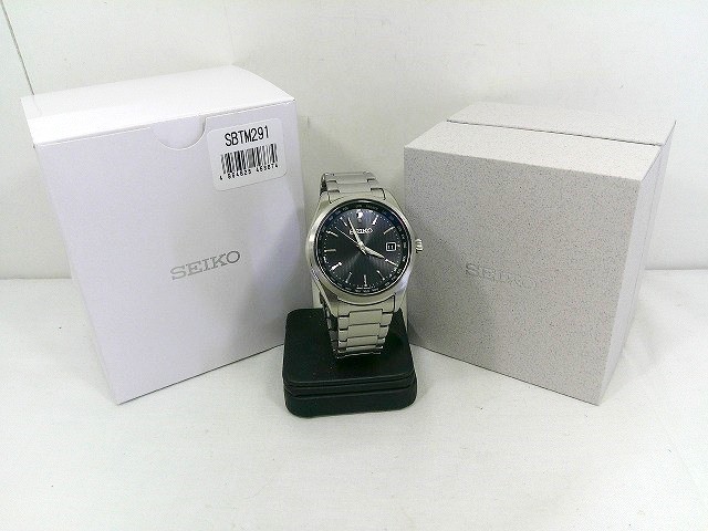 26g-641x【中古】SEIKO ｾｲｺｰ ｾｲｺｰｾﾚｸｼｮﾝ ﾒﾝｽﾞウォッチ ｿｰﾗｰ電磁波 SBTM291【9800円以上で沖縄・離島も貨物輸送無料】