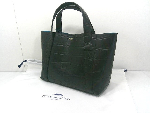 26g-767x【中古】PELLE MORBIDA ペッレ モルビダ テーラマリーナ 牛革 トートバッグ メンズ BLACK PMO-TE007SLELE【9800円以上で沖縄・離島も送料無料】|四次元 ねっとフリマ